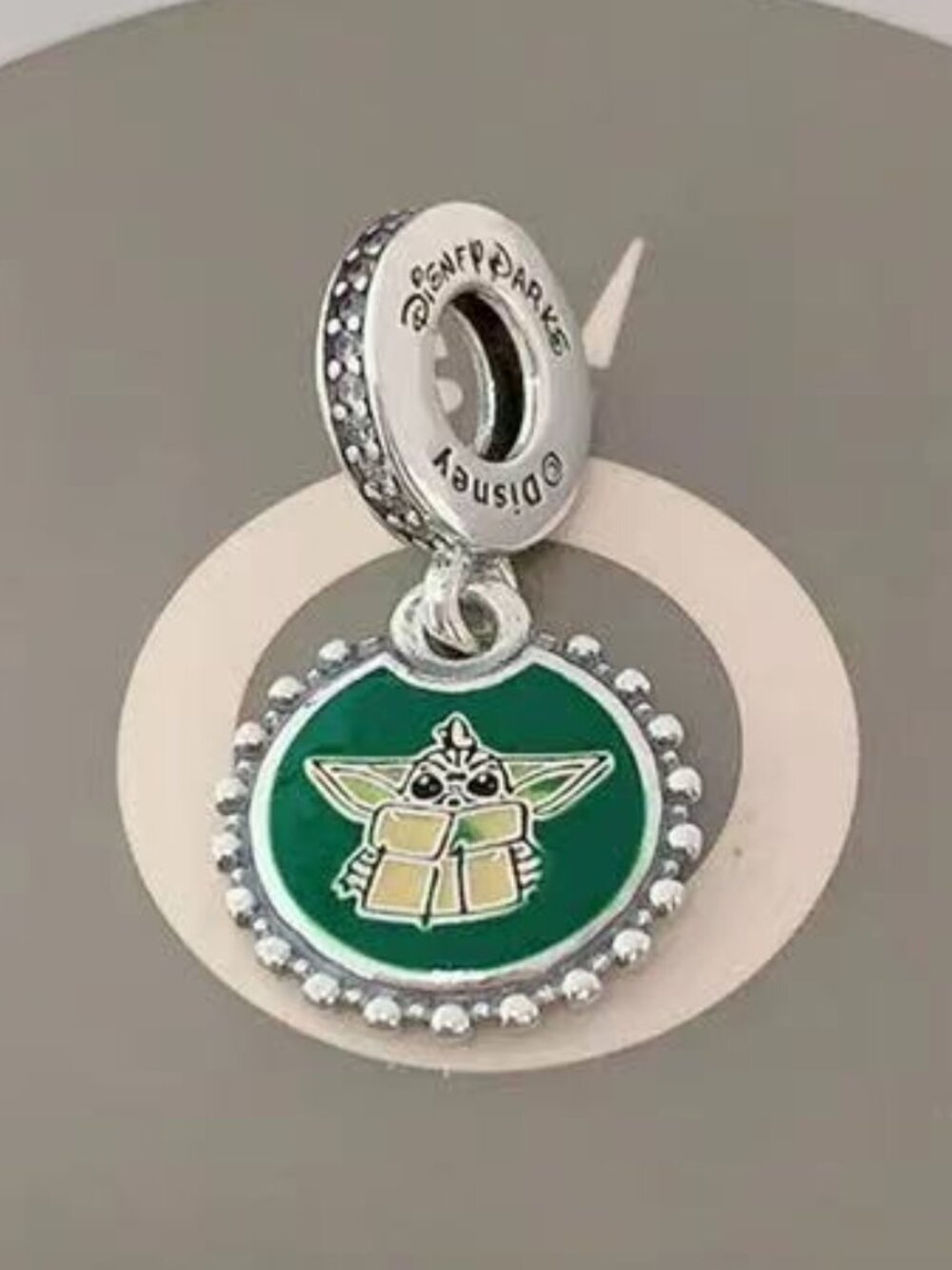 Pandora Disney Star Wars Mandalorian Dangle Charm S925 Sterling Silver with box